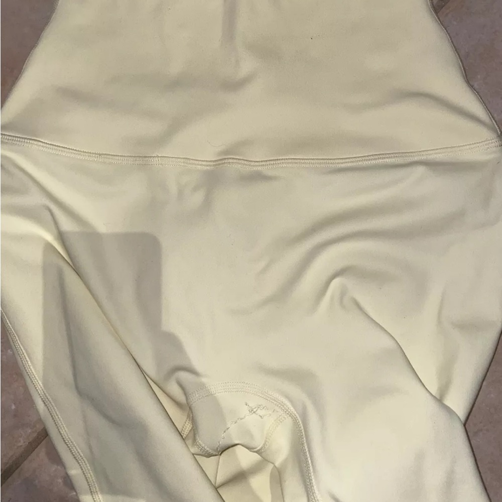 SET active Lululemon Alo Yoga Women’s Palmer Active Workout Leggings XS Yellow - Picture 5 of 6